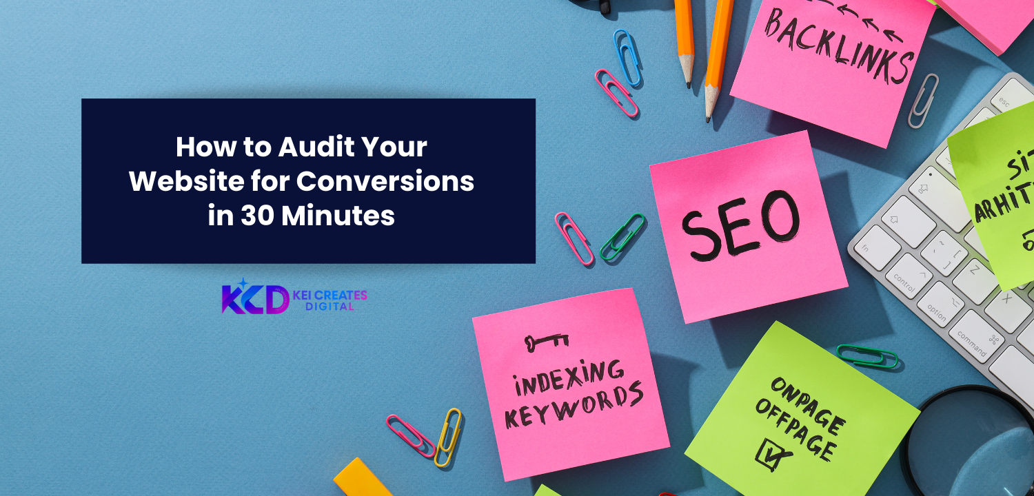website conversion audit