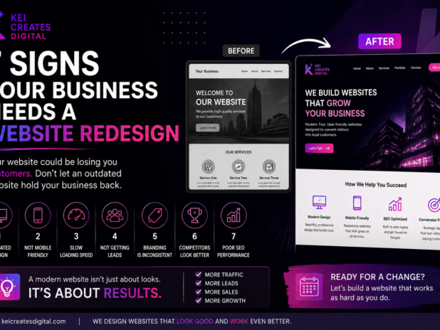 7 Signs Your Business Needs a Website Redesign